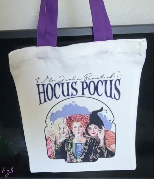 Hocus Pocus Tote Bag (White)